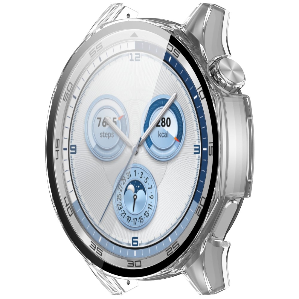 Full Cover Case Huawei Watch GT 5 46mm läpinäkyvä