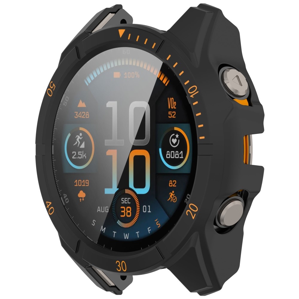 Full Cover Case Garmin Fenix 8 43mm musta