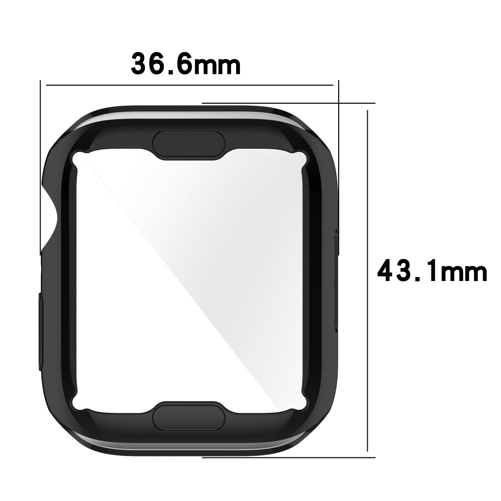 Full Protection Case Apple Watch Series 9 41mm musta