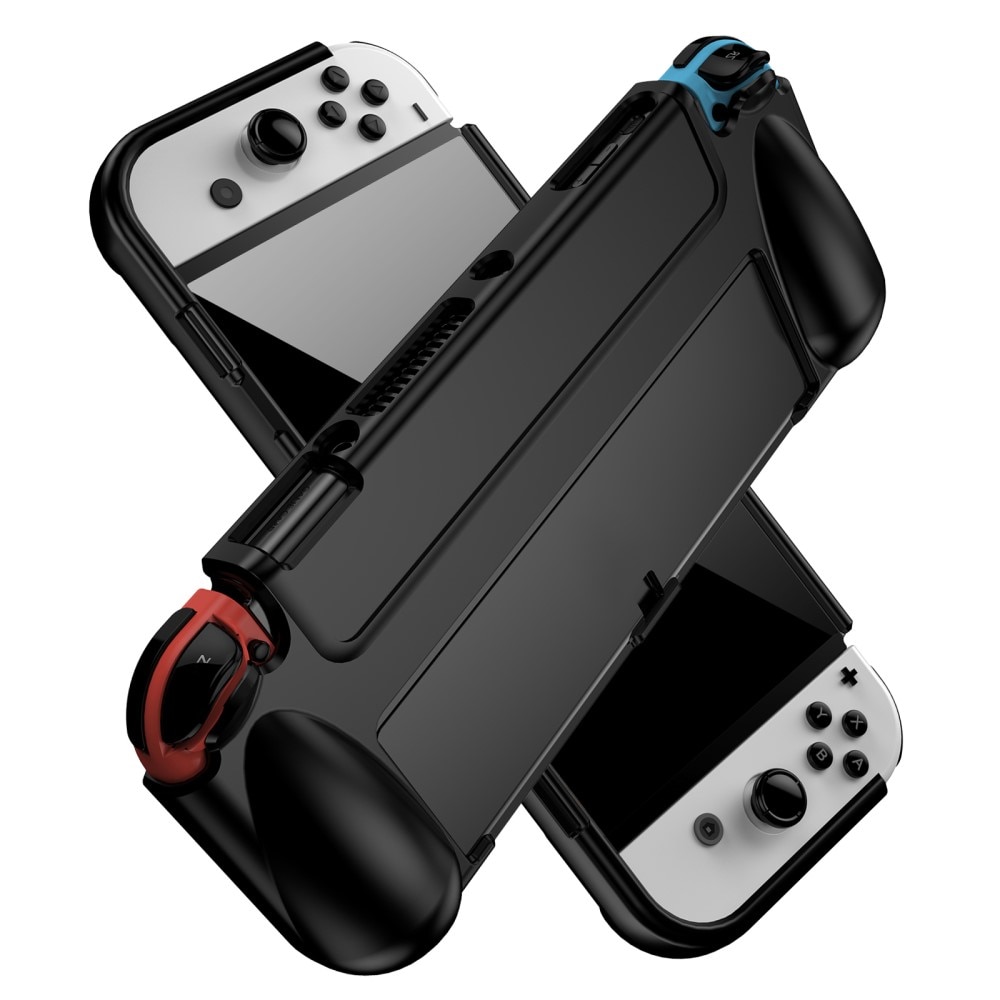 TPU Kuori Nintendo Switch OLED musta