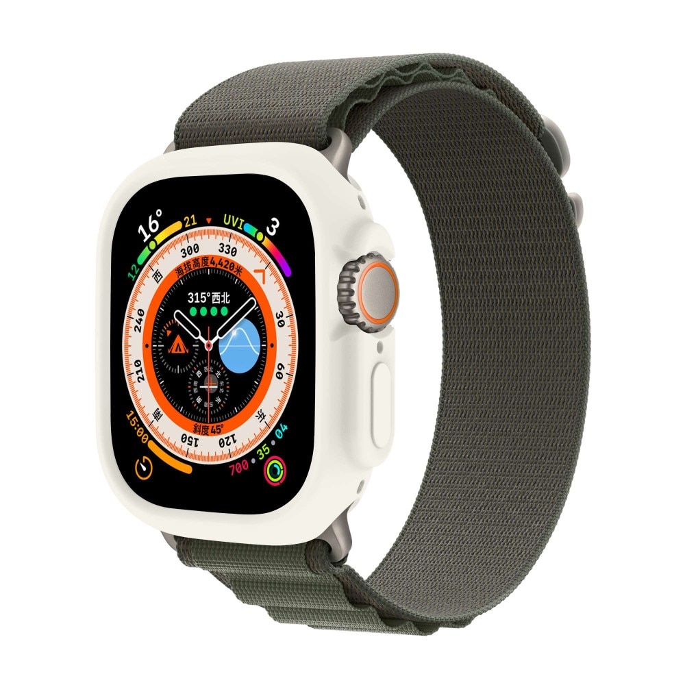 TPU Kuori Apple Watch Ultra 49mm 1st Gen valkoinen