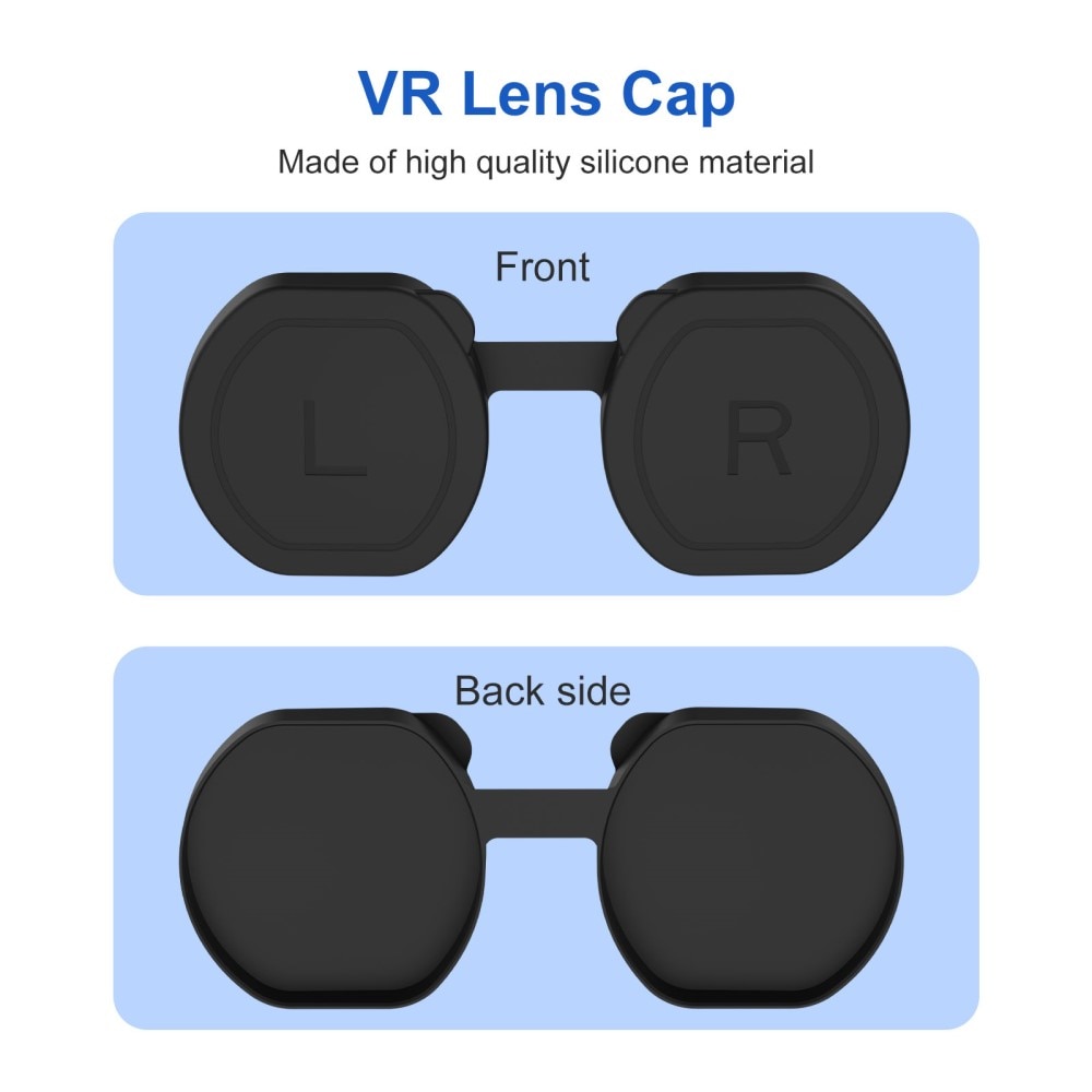 Silikoninen Linssinsuoja Sony PlayStation VR2 musta