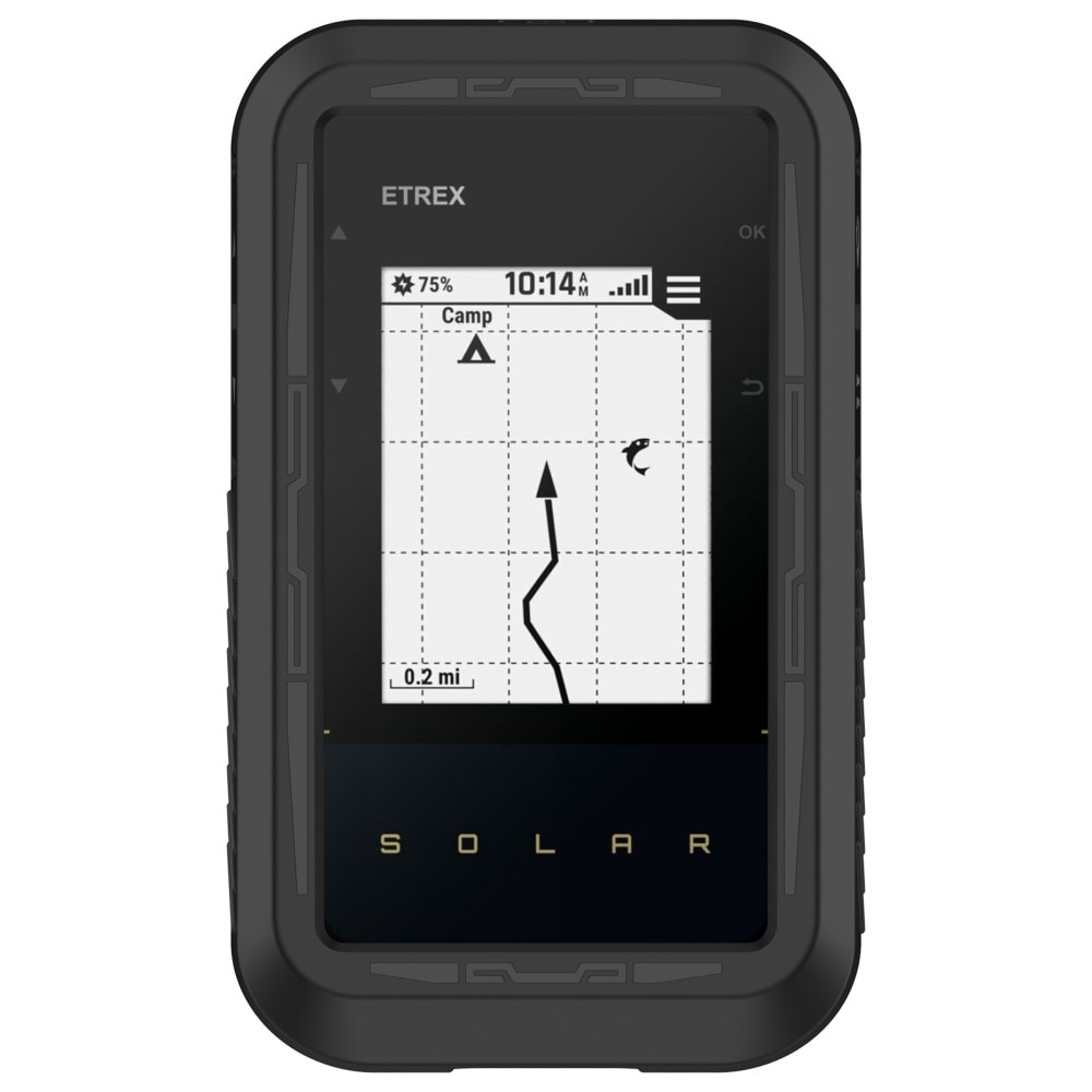 Silikonikuori Garmin eTrex Solar musta