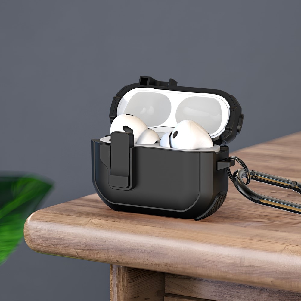 PECP Series Kuori Apple AirPods 4 Musta