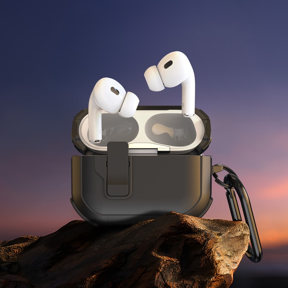 PECP Series Kuori Apple AirPods 4 Musta