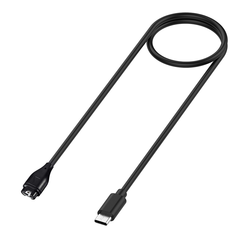 Garmin Epix 47mm Gen 2 latauskaapeli USB-C 1m Musta