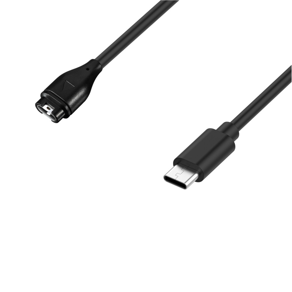 Garmin Venu latauskaapeli USB-C 1m Musta