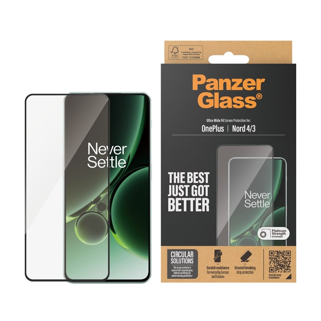 OnePlus Nord 4 Screen Protector Ultra Wide Fit