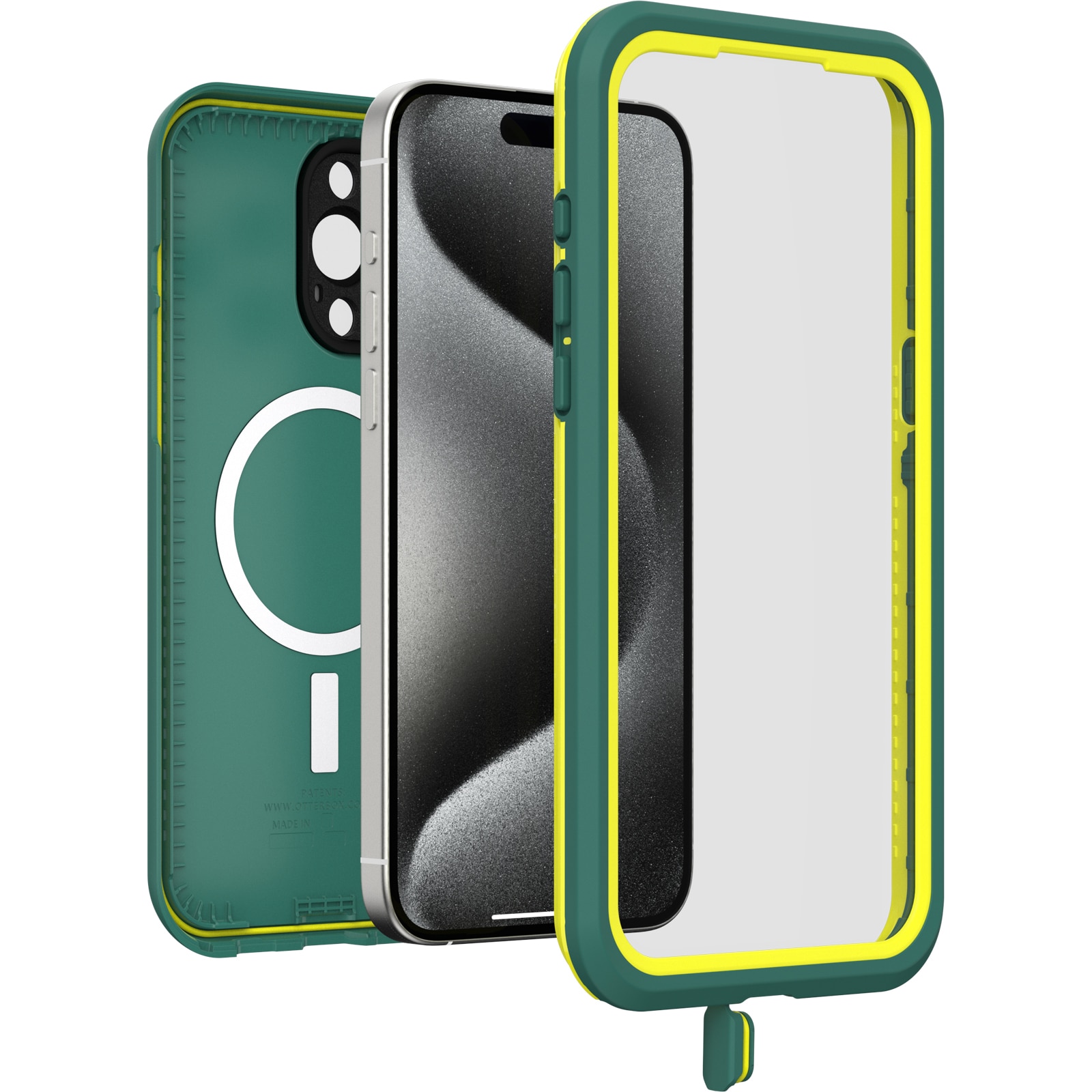 FRE MagSafe Case iPhone 15 Pro Max Green