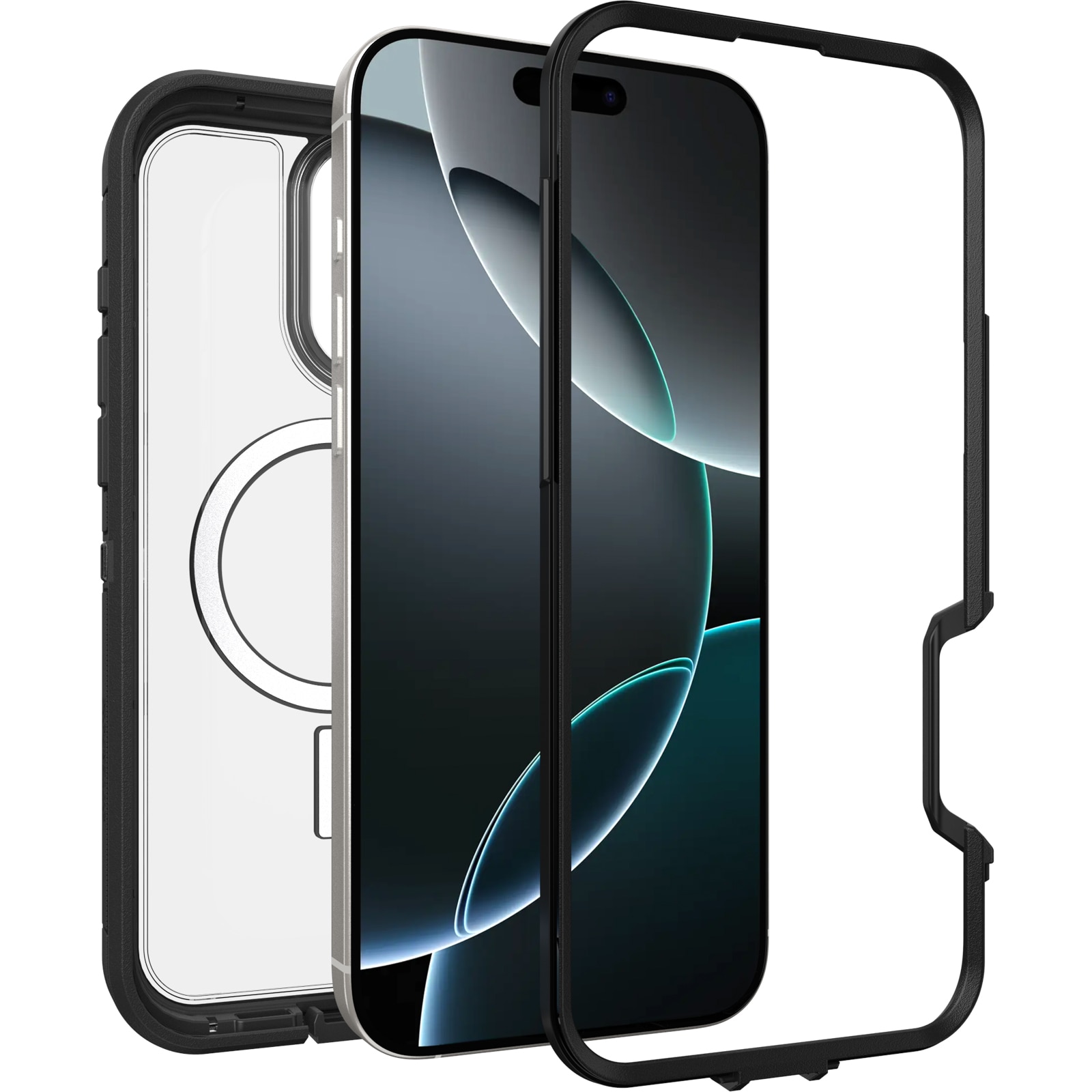 Defender XT Kuori iPhone 16 Pro Max Clear/Black