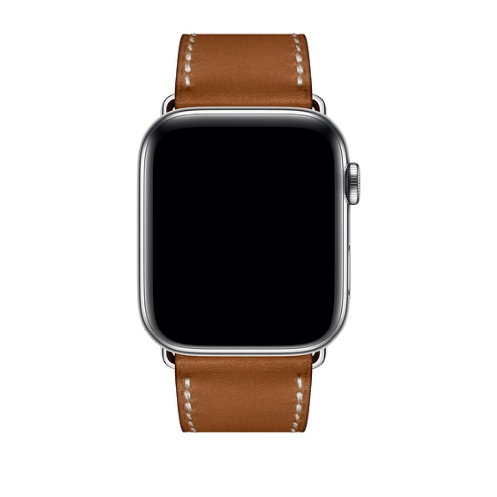 Nahkaranneke Apple Watch 41mm Series 8 cognac