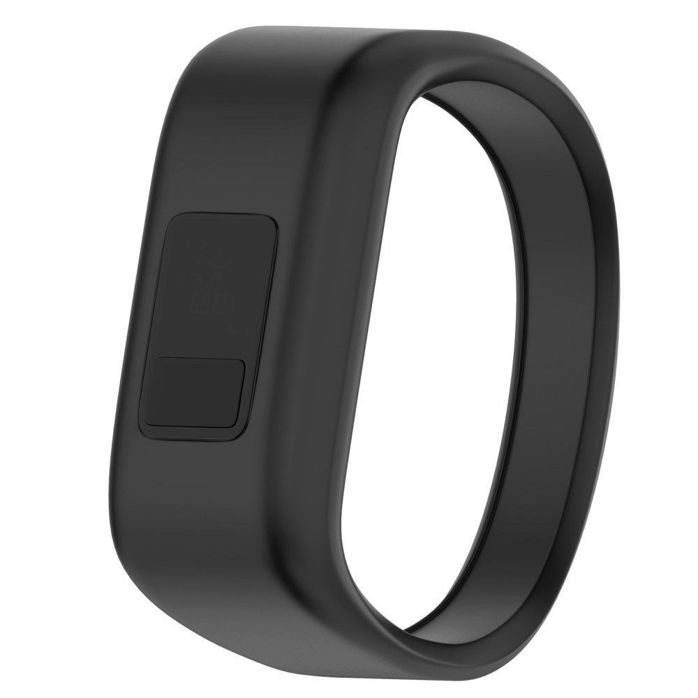 Silikoniranneke Garmin Vivofit Jr. musta