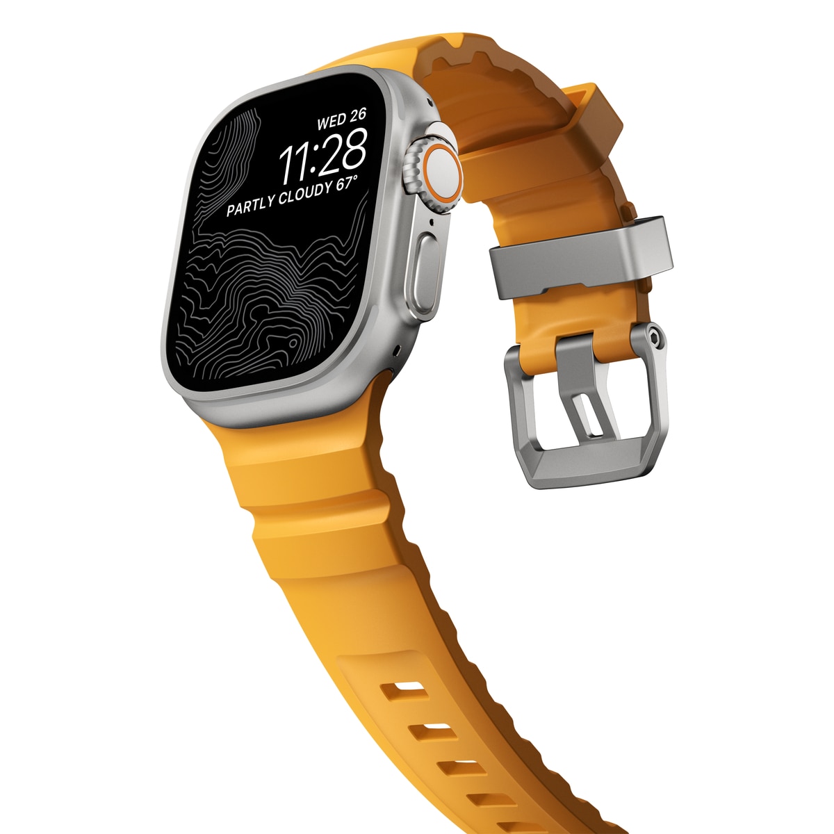 Apple Watch Series 1-3 42mm Rocky Point Band Sol (Natural Hardware)