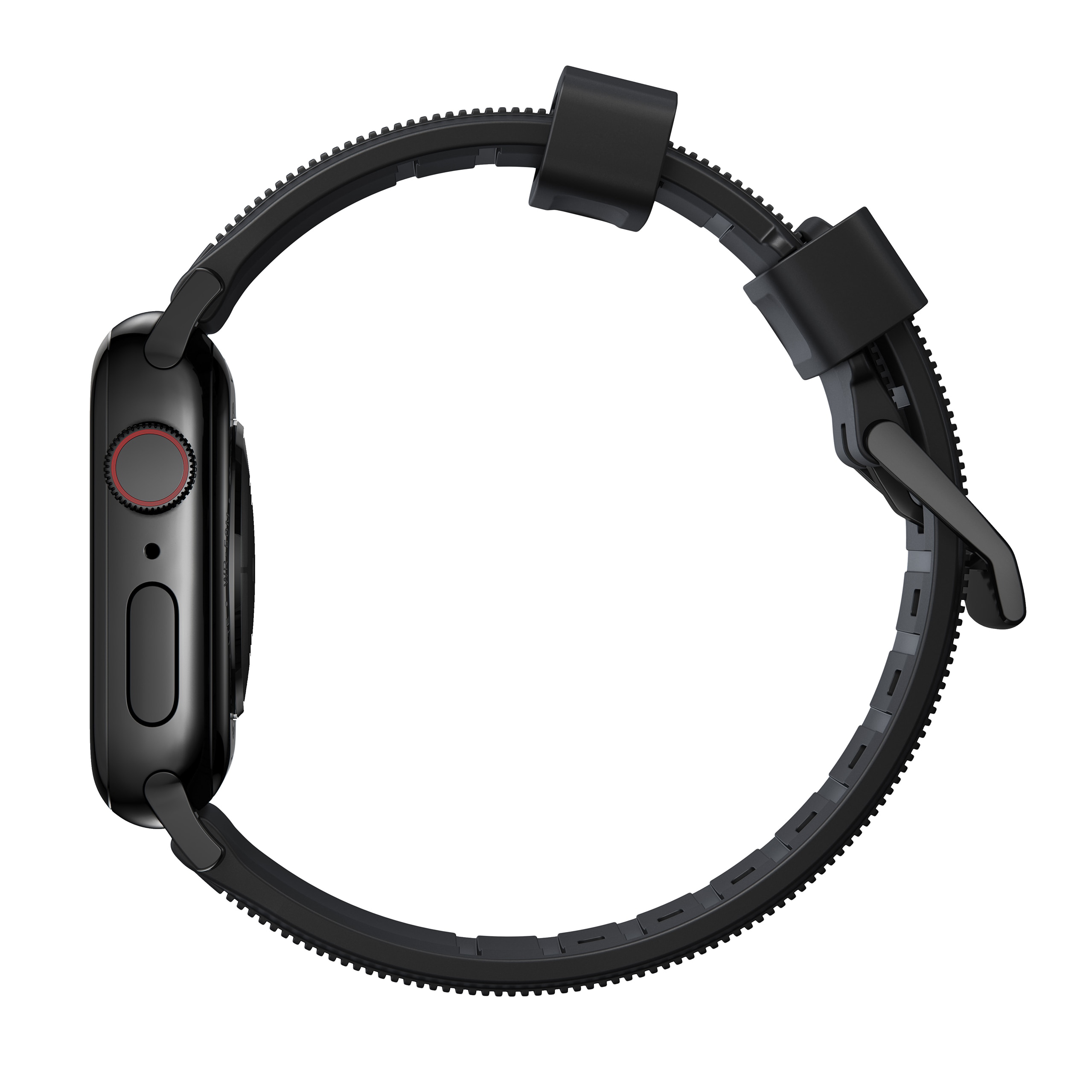 Apple Watch 41mm Series 7 Rugged Band Black (Black Hardware)