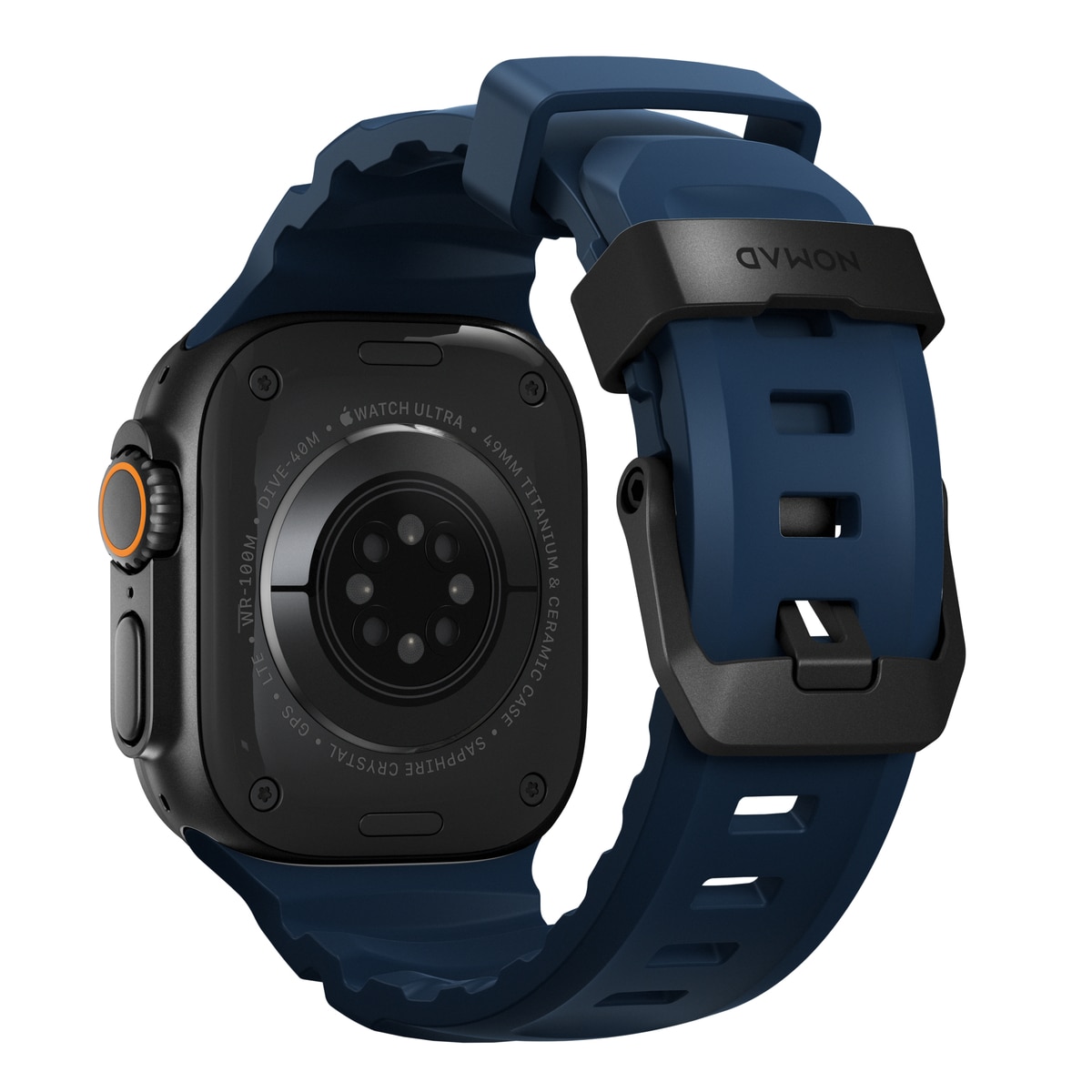 Apple Watch Series 7 45mm Rocky Point Band Atlantic (Black Hardware)