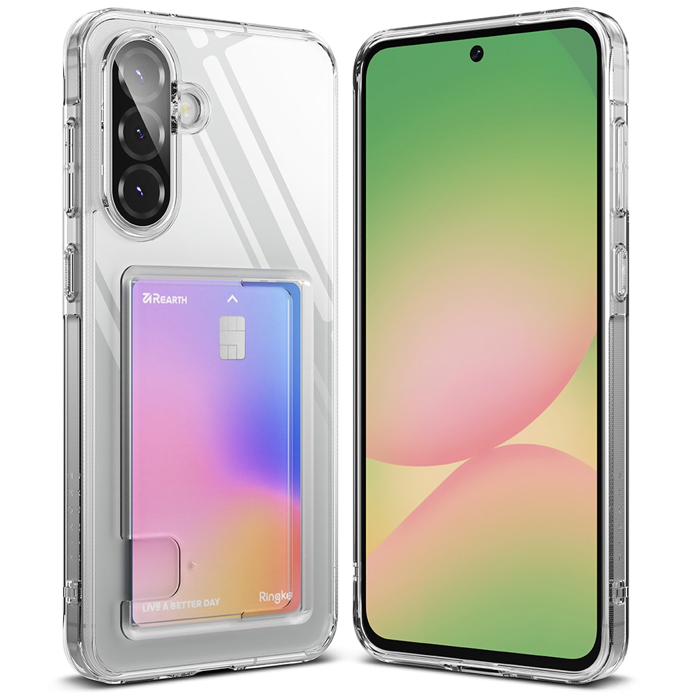 Fusion Card Case Samsung Galaxy A56 Clear