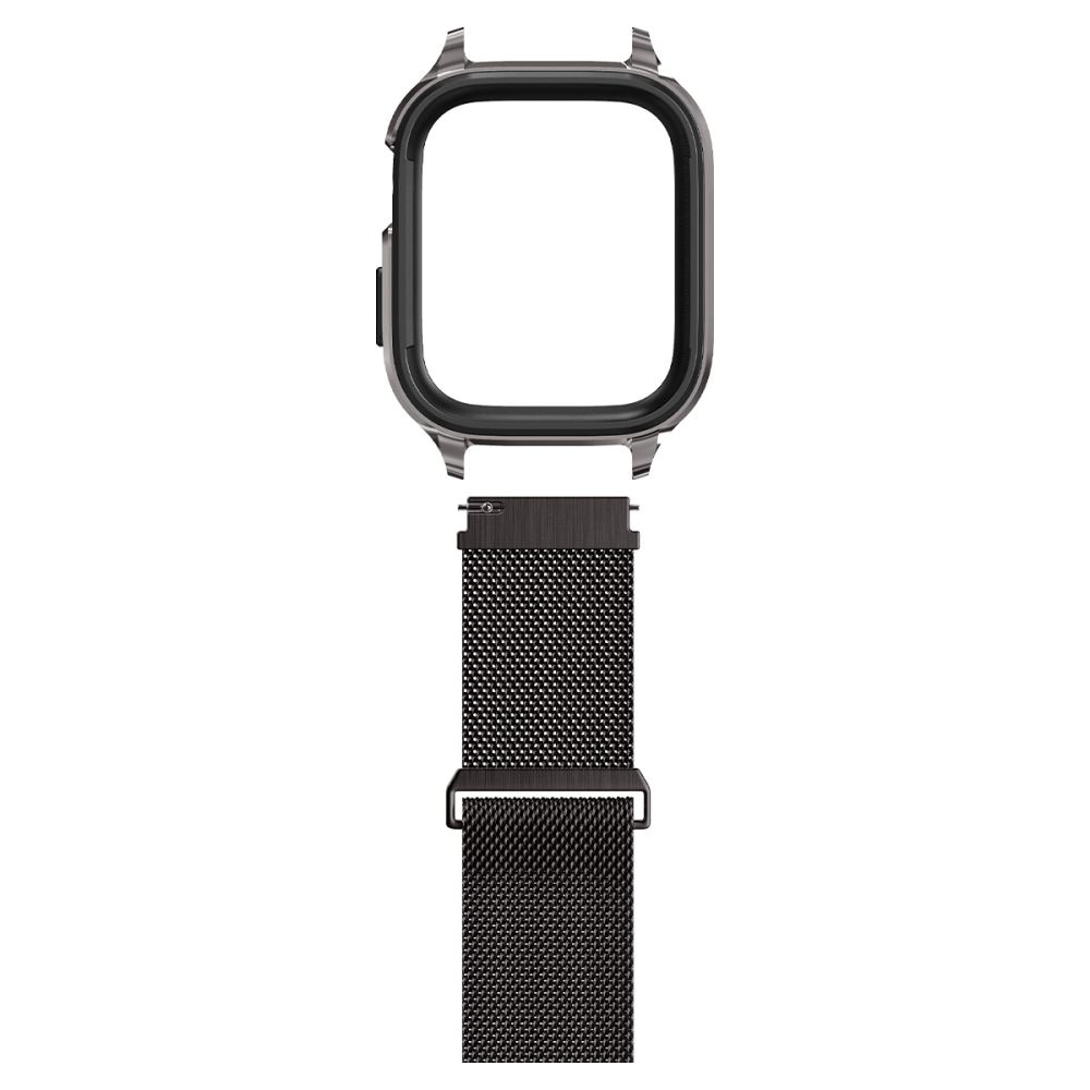 Apple Watch 45mm Series 7 Case Metal Fit Pro Graphite