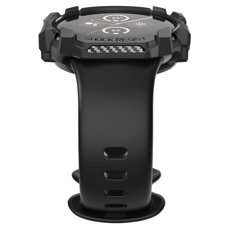 Google Pixel Watch Case Rugged Armor Black