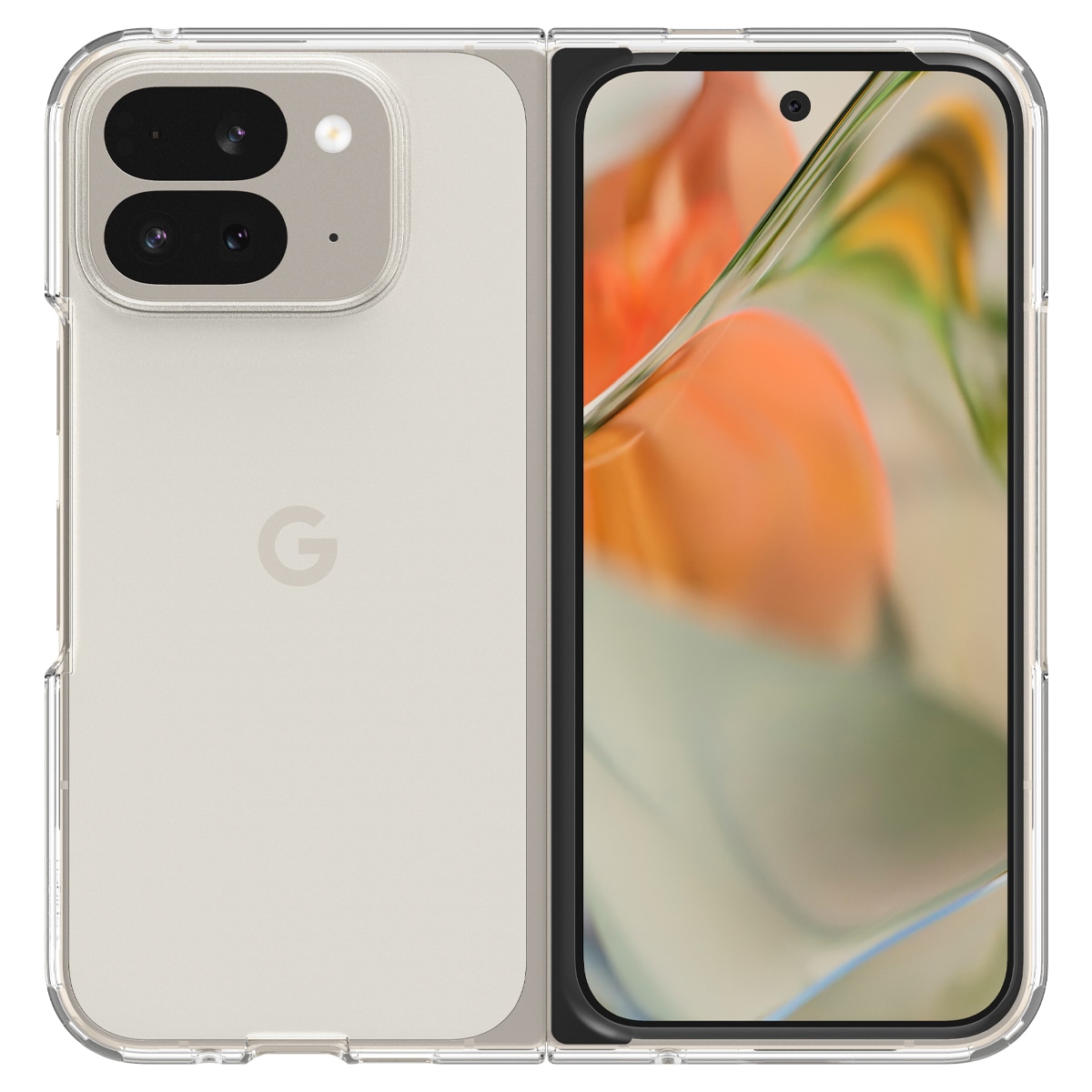 Google Pixel 9 Pro Fold Case Ultra Hybrid Crystal Clear