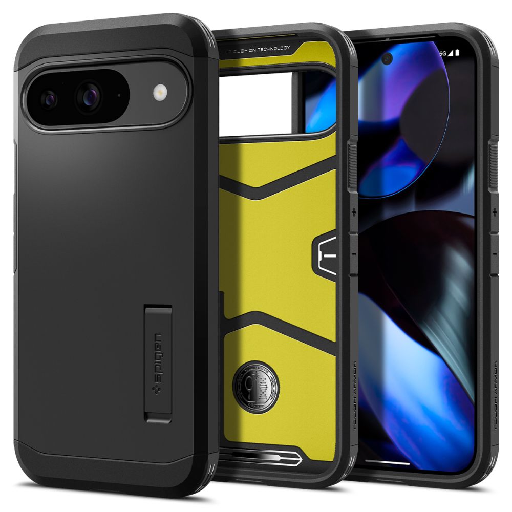 Google Pixel 9 Case Tough Armor Black