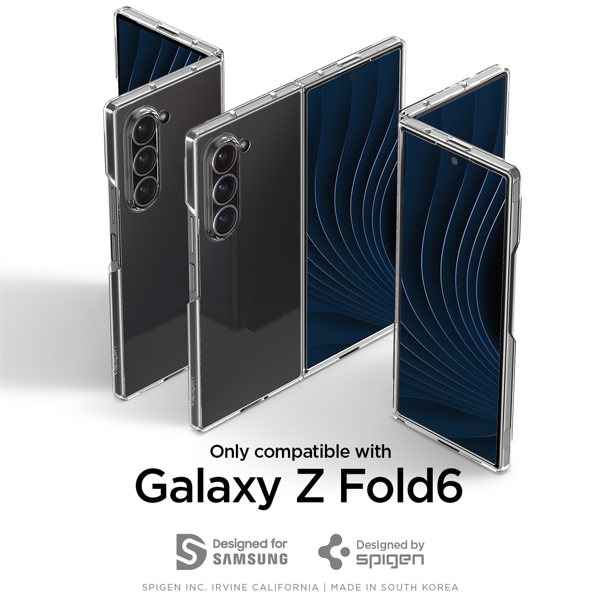 Samsung Galaxy Z Fold 6 Kuori AirSkin Crystal Clear