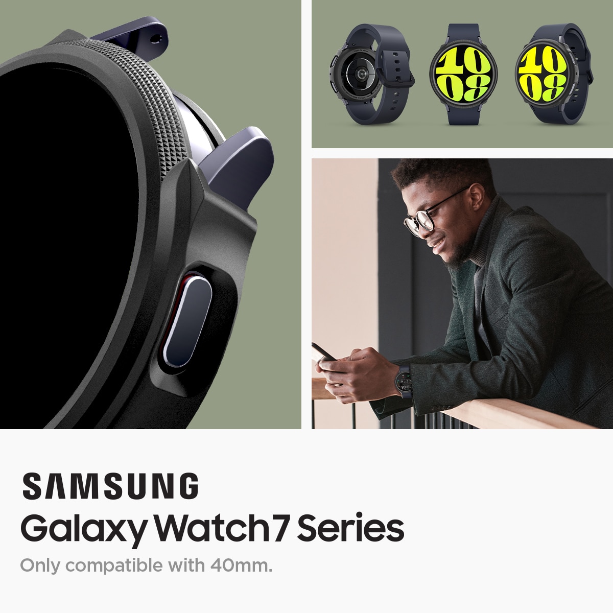 Samsung Galaxy Watch 7 40mm Kuori Liquid Air Black