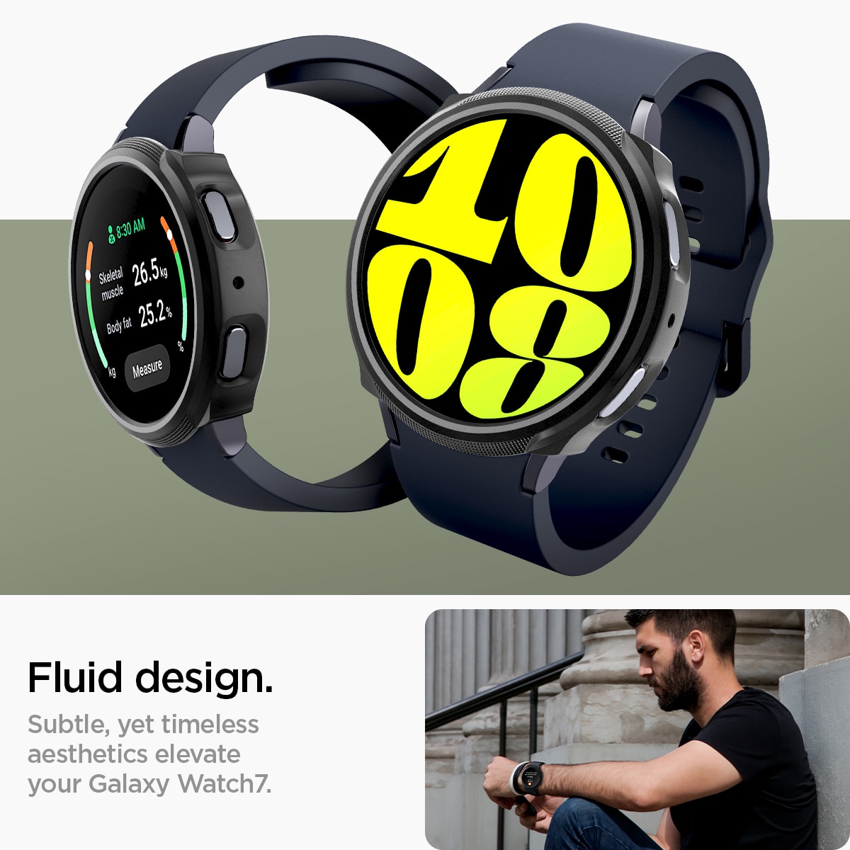 Samsung Galaxy Watch 7 40mm Kuori Liquid Air Black