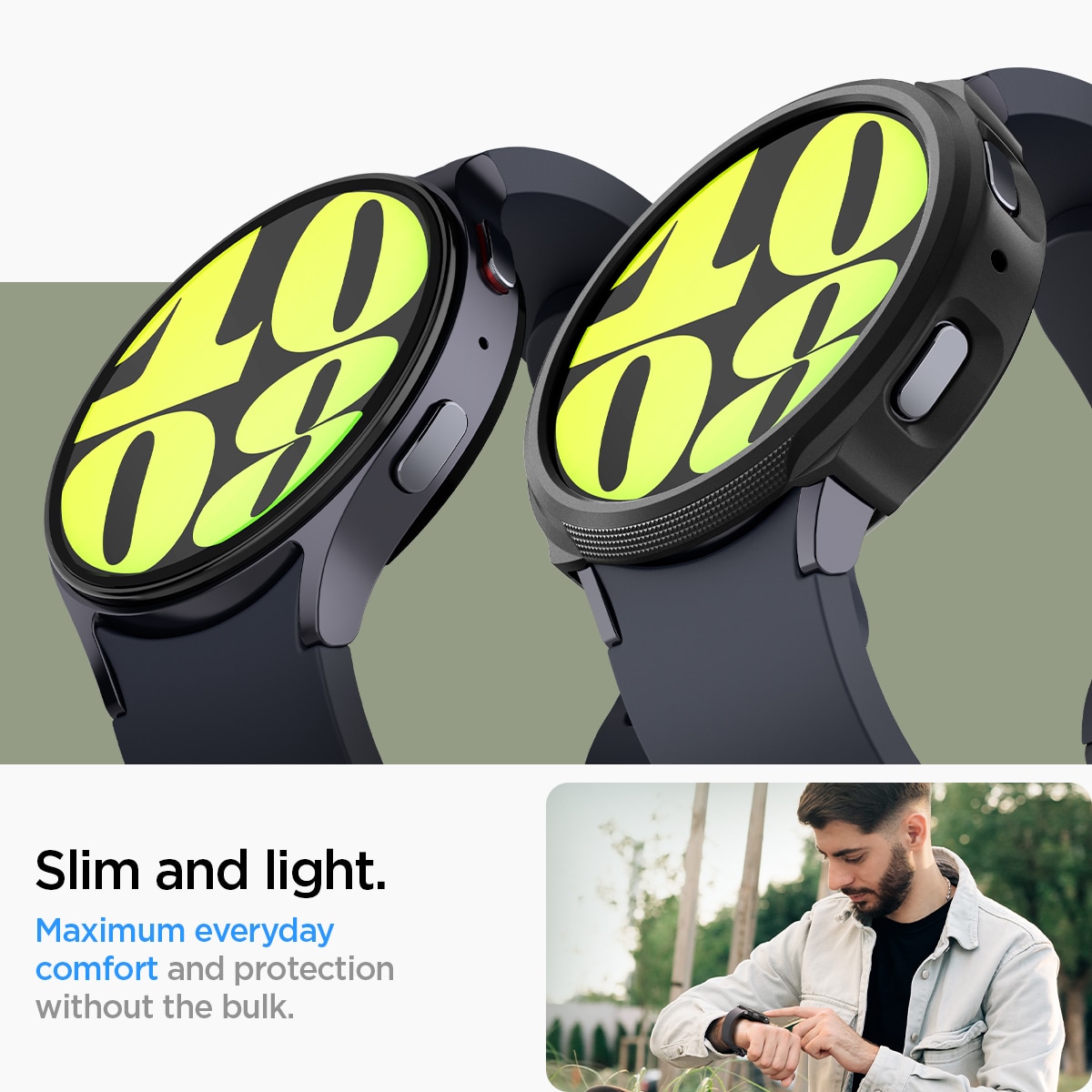 Samsung Galaxy Watch 7 40mm Kuori Liquid Air Black