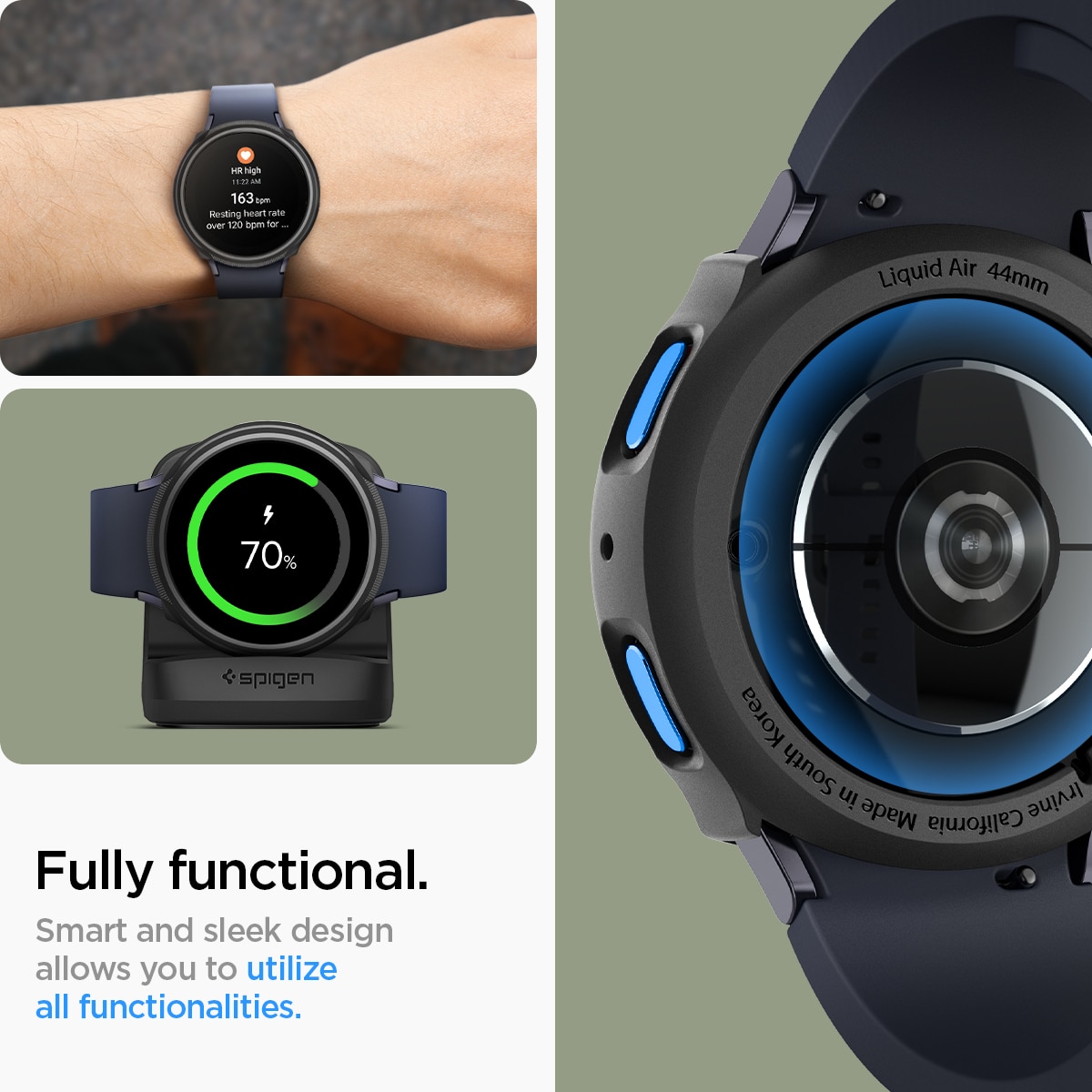 Samsung Galaxy Watch 7 44mm Kuori Liquid Air Black