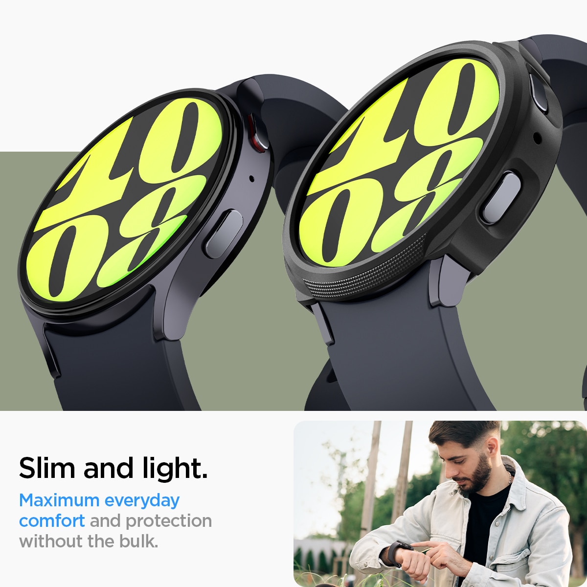 Samsung Galaxy Watch 7 44mm Kuori Liquid Air Black