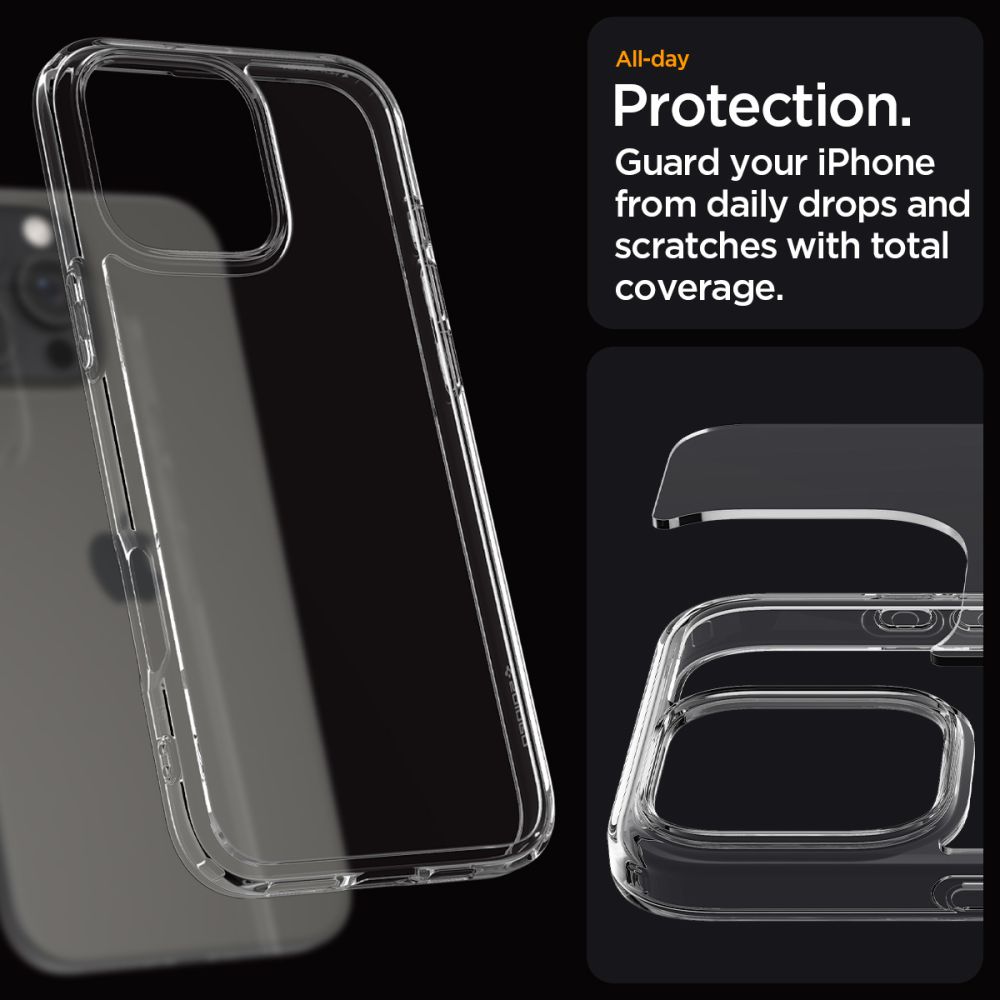 iPhone 16 Pro Max Case Ultra Hybrid Crystal Clear