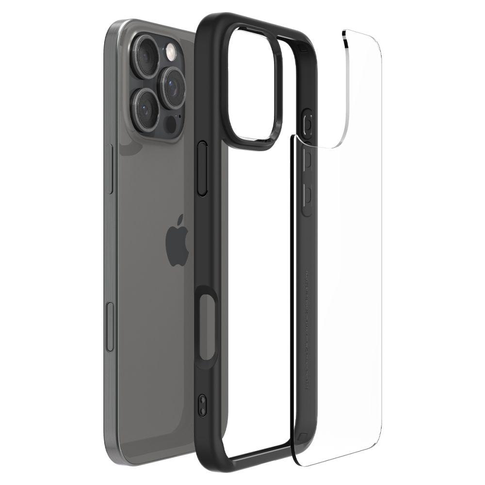 iPhone 16 Pro Max Case Ultra Hybrid Matte Black