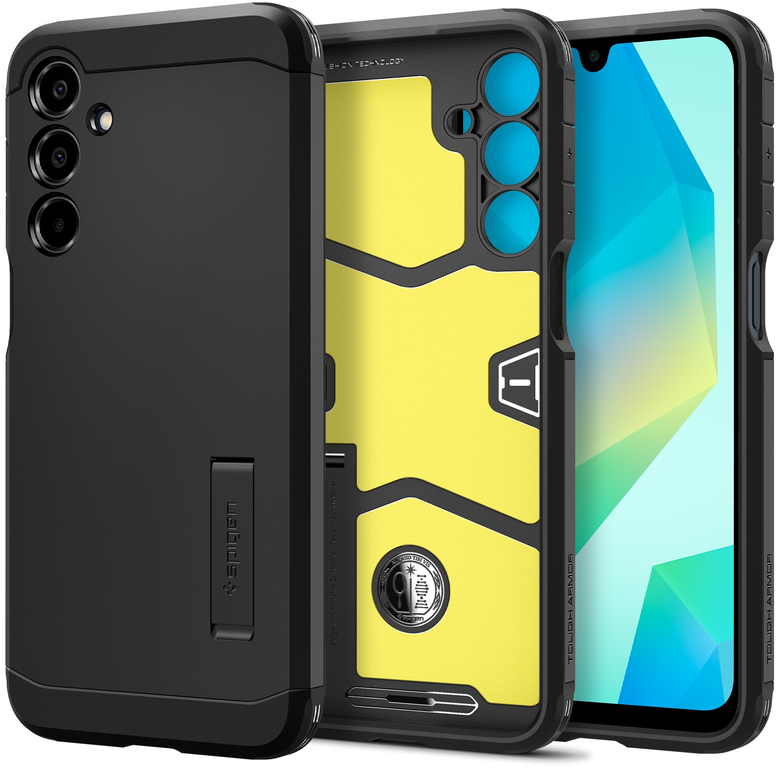 Samsung Galaxy A16 Case Tough Armor Black