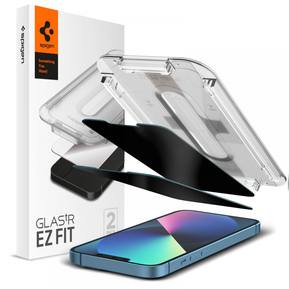 iPhone  14 Privacy Screen Protector GLAS.tR EZ Fit (2-pack)