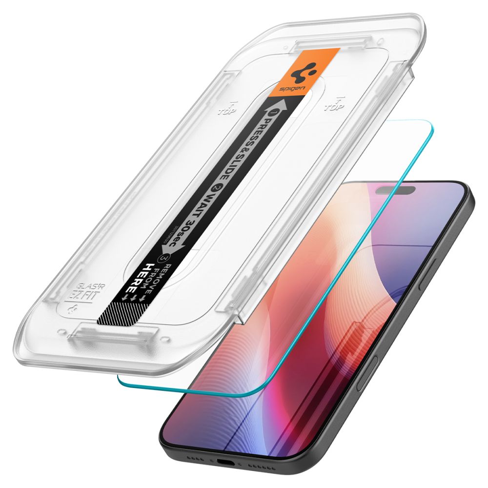 iPhone 16 Pro Screen Protector GLAS.tR EZ Fit (2-pack)