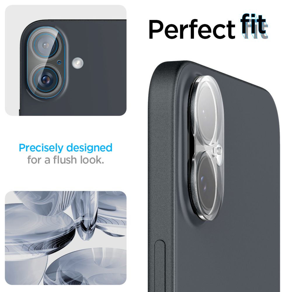 iPhone 16 Plus Optik Lens Protector (2-pack) Clear