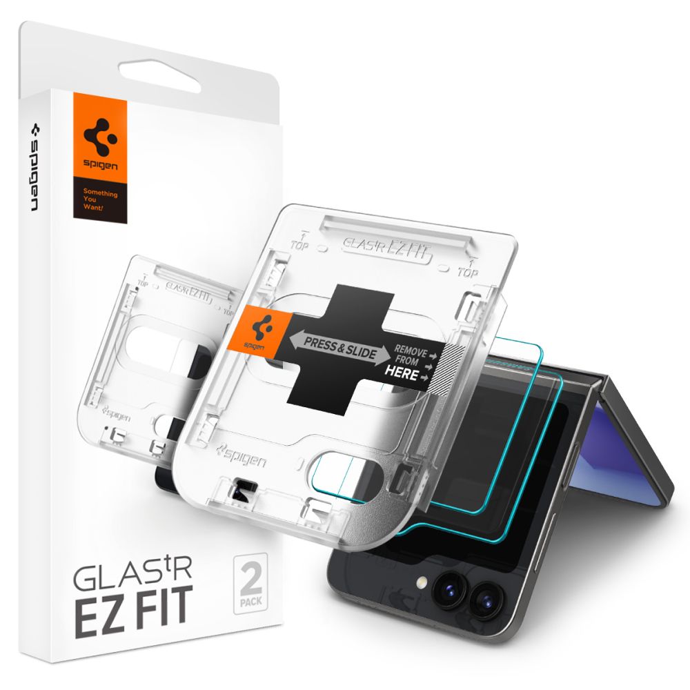 Galaxy Z Flip 6 Cover Screen Protector GLAS.tR EZ Fit (2-pack)