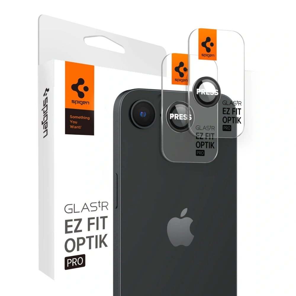 iPhone 16e EZ Fit Optik Lens Protector (2-pack) Black