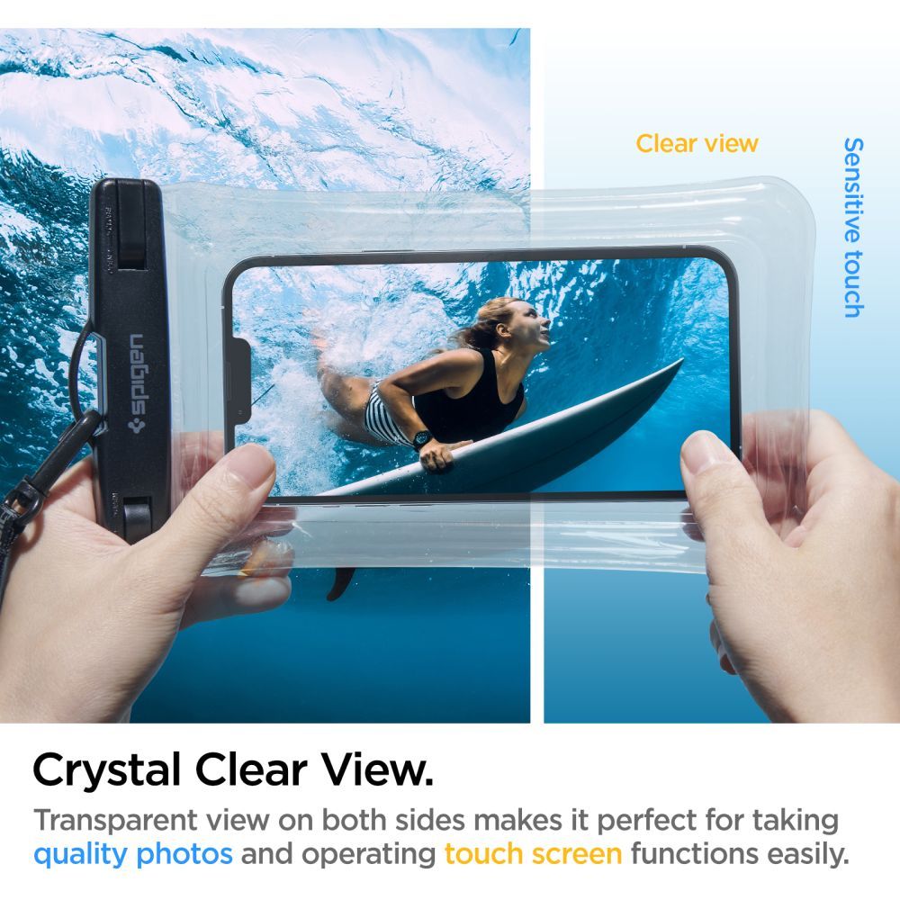 A610 Universal Waterproof Float Kuori Crystal Clear
