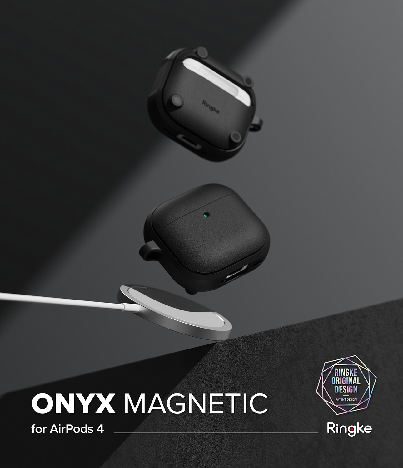 Onyx Magnetic Case Apple AirPods 4 Black