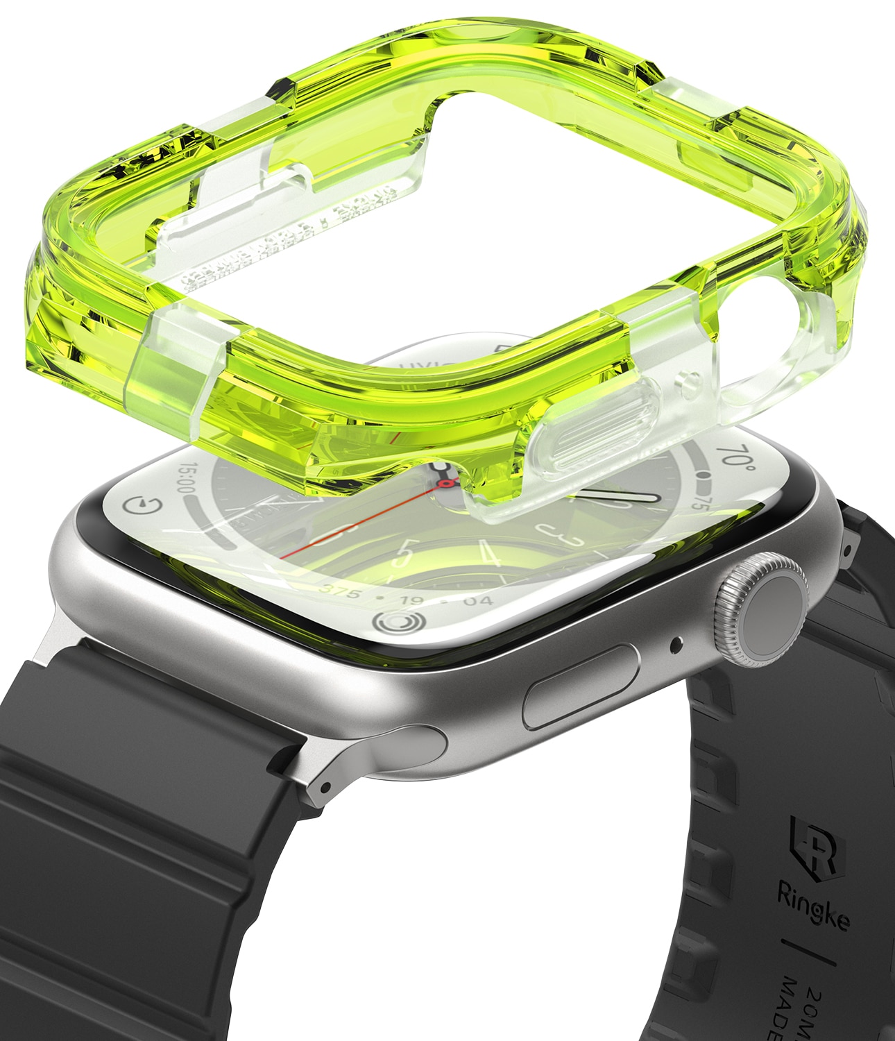 Fusion Bumper Apple Watch 45mm Series 9 Neon Green