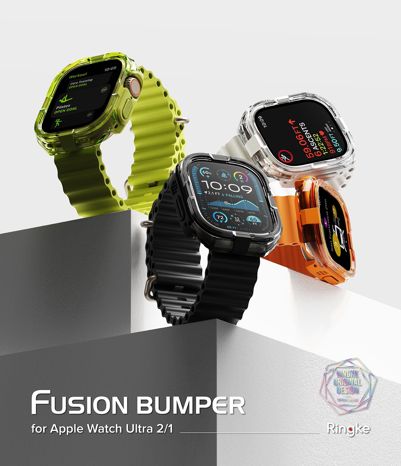 Fusion Bumper  Apple Watch Ultra 49mm 1st Gen White