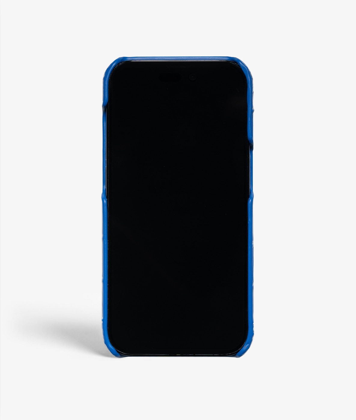 Kuori iPhone 14 Pro Max Croco Blue