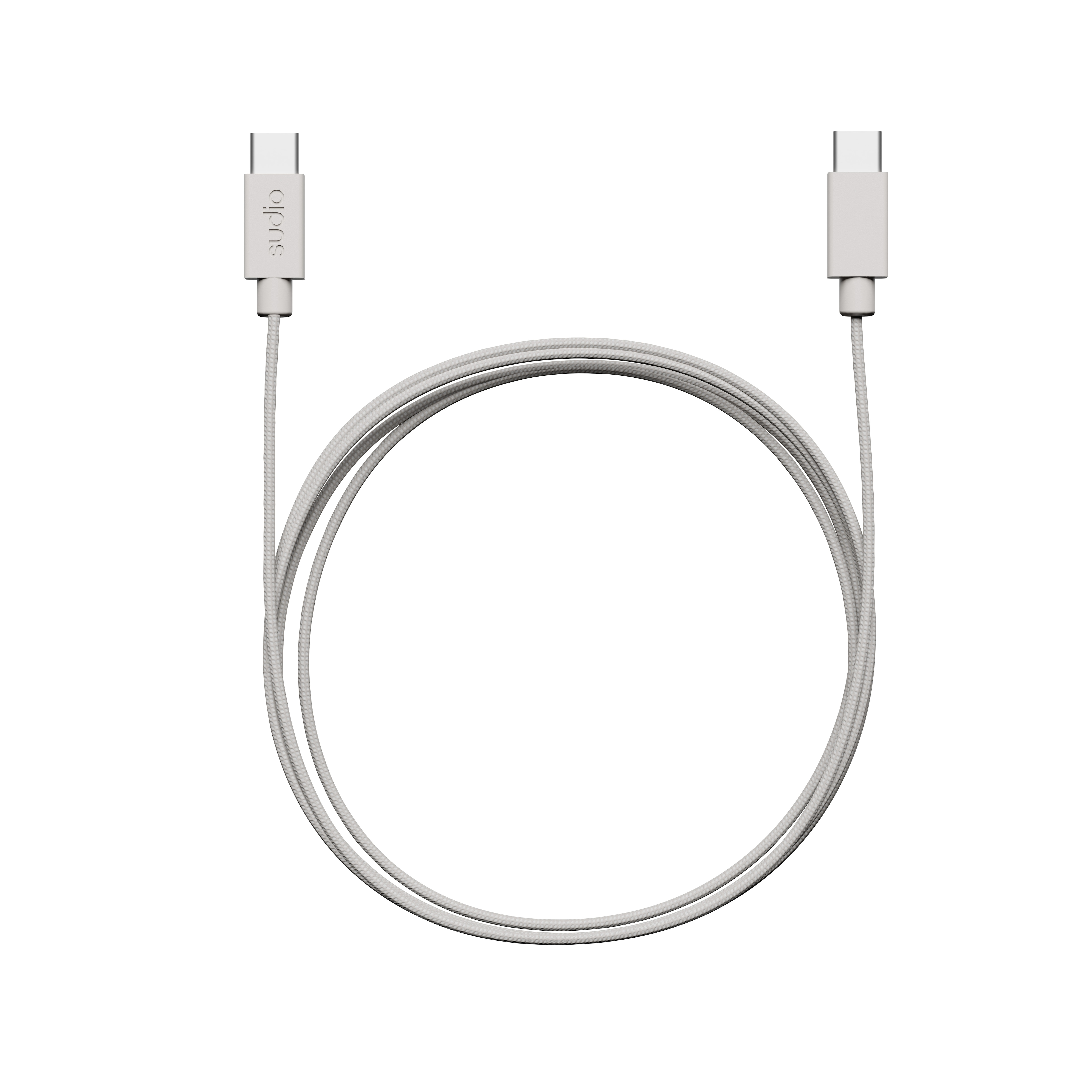 C1-C Latauskaapeli USB-C - USB-C 1.8 m Valkoinen