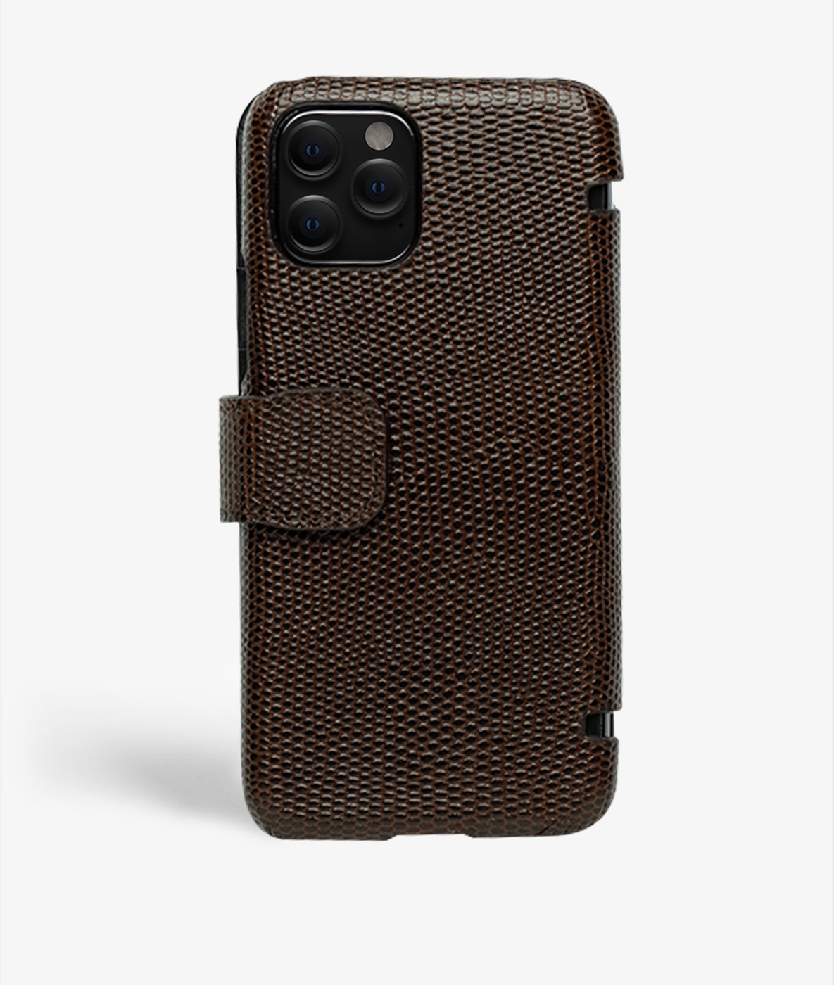 Lompakkokotelo iPhone 11 Pro Lizard Brown