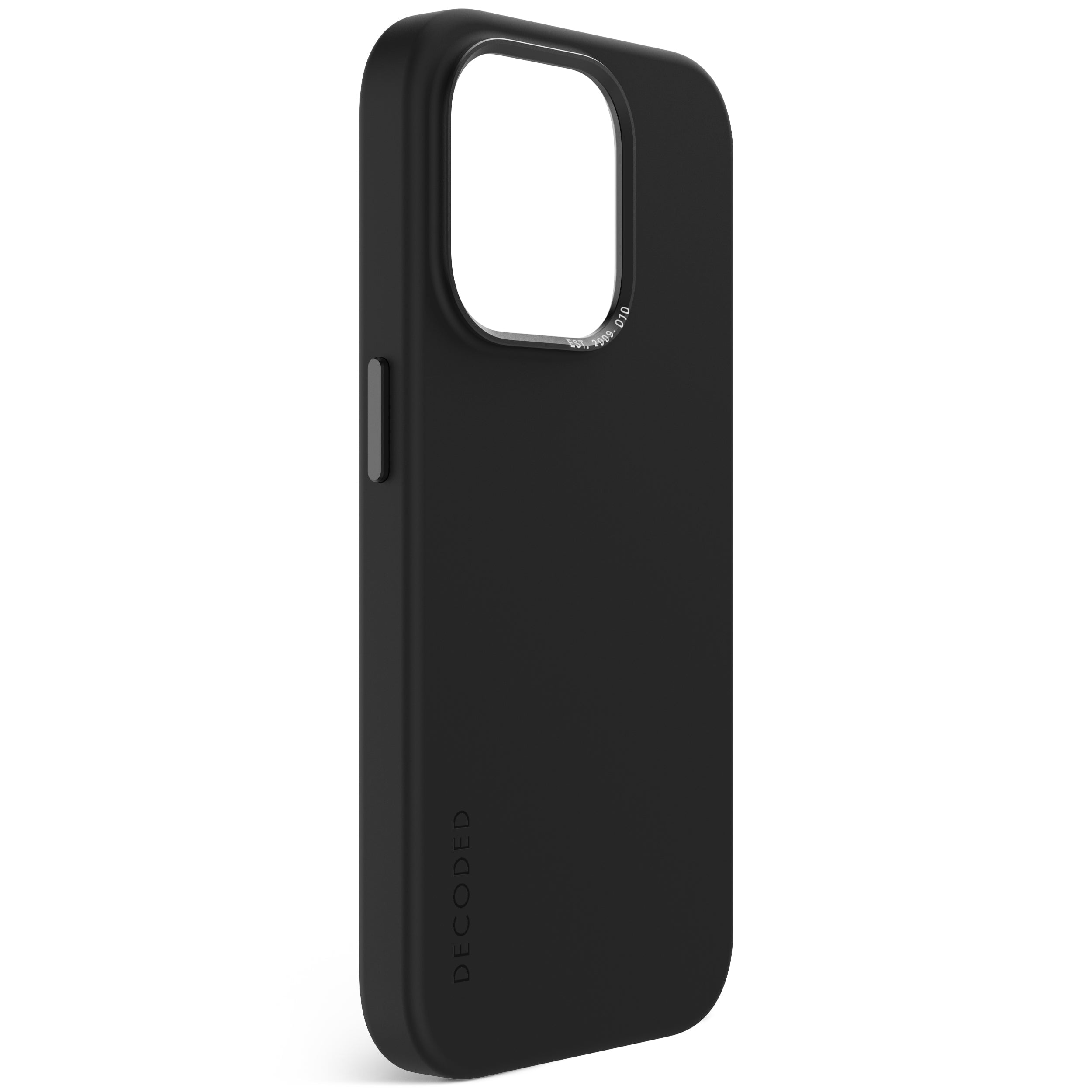 AntiMicrobial Silicone Back Cover iPhone 15 Pro Graphine