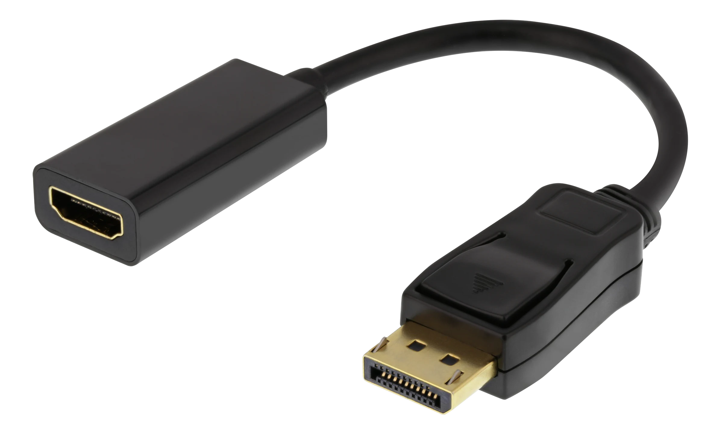 DisplayPort HDMI-adapteri musta