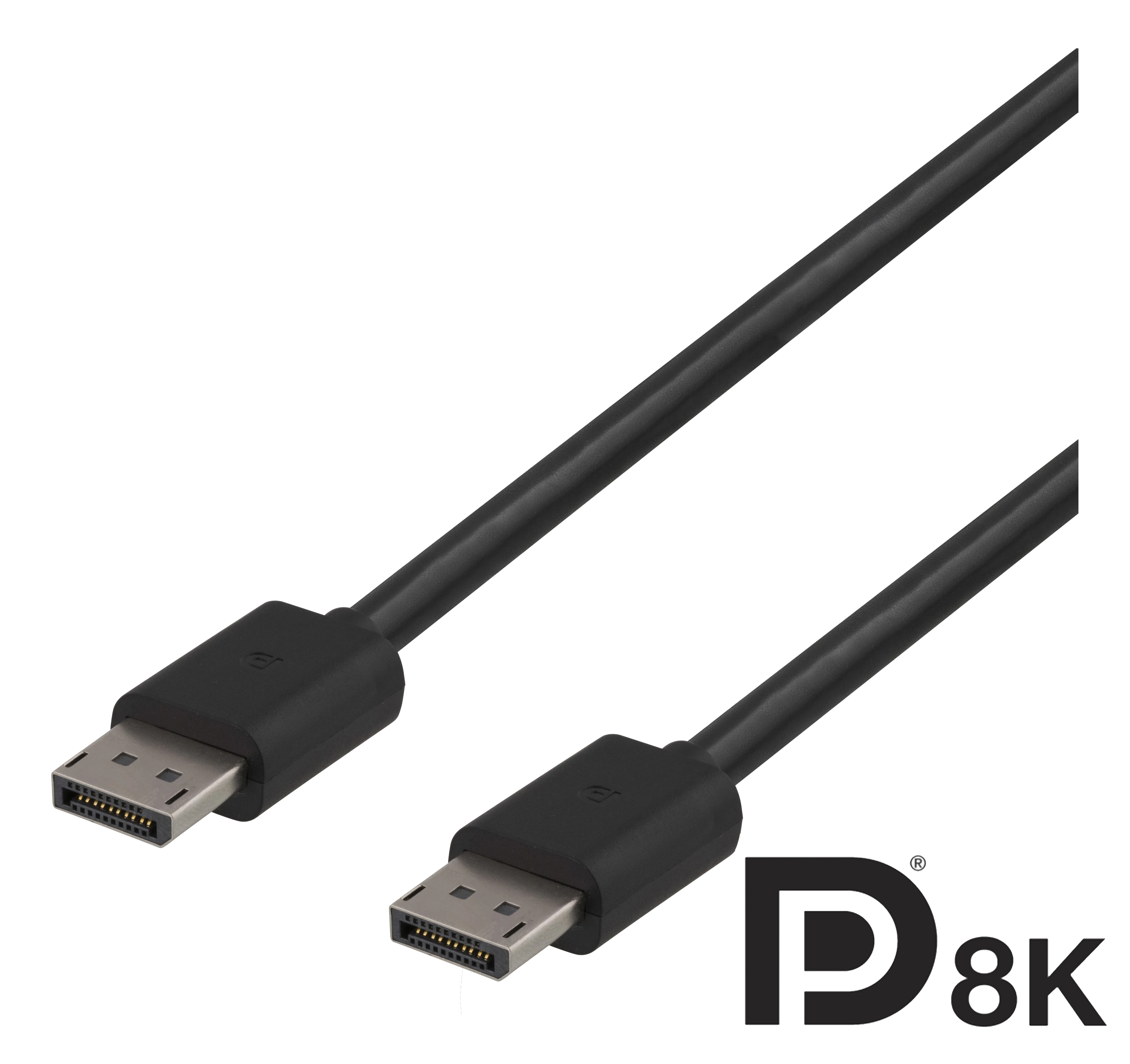 DisplayPort-kaapeli 1m musta