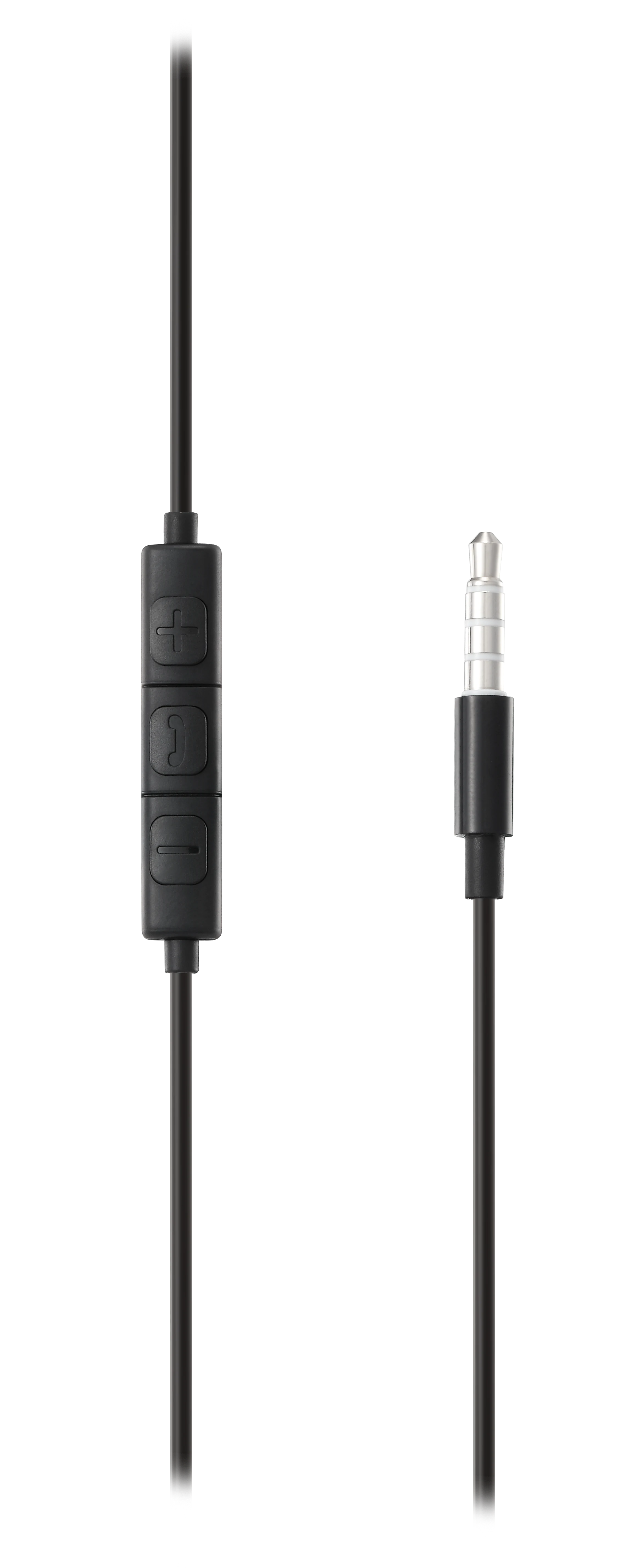 Semi-in-ear kuulokkeet 3.5mm musta