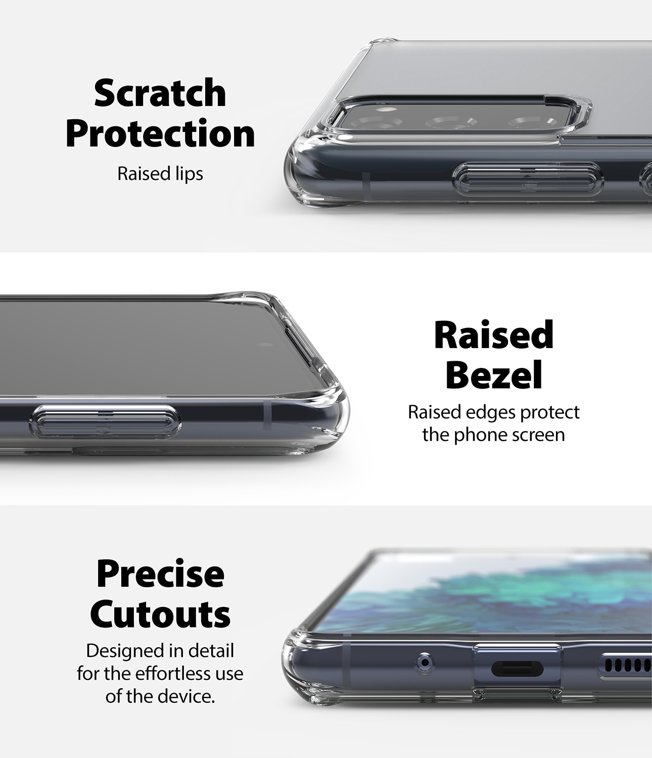 Fusion Case Samsung Galaxy S20 FE Clear